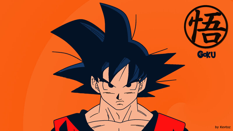 Goku Character Portrait