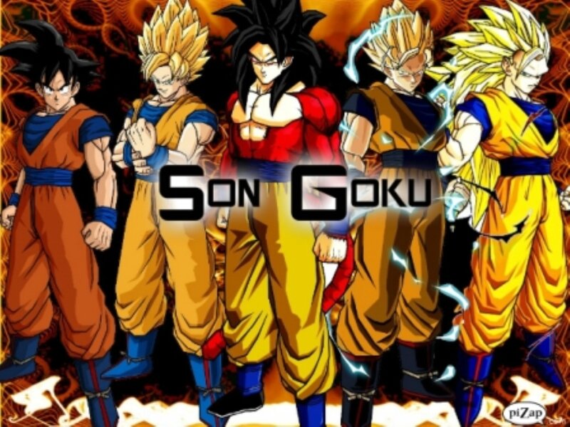 Goku Characters in Various Forms