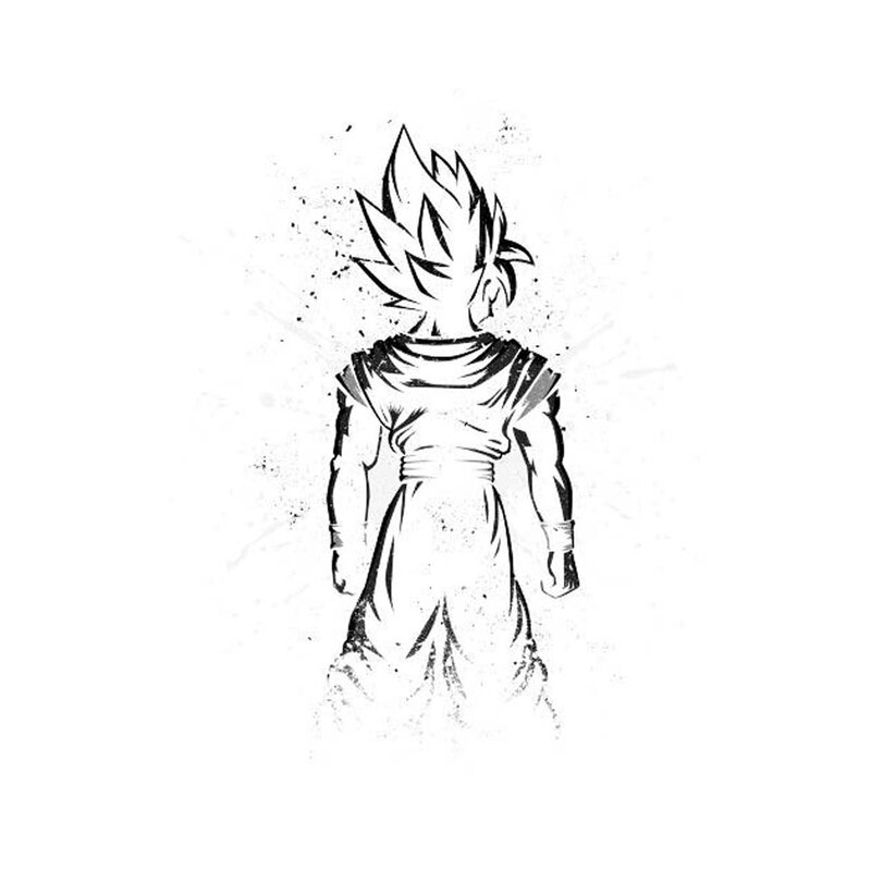 Goku from Behind