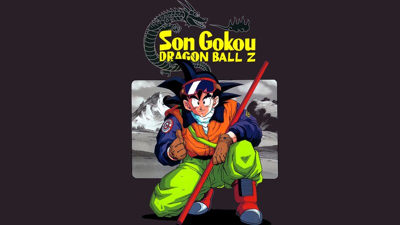 Goku Holding Staff — Green