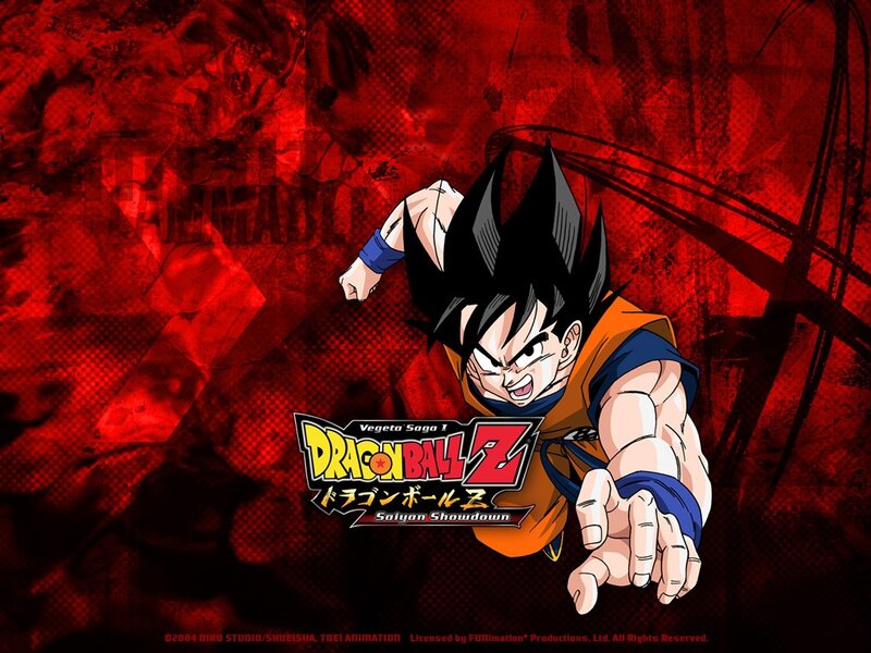 Goku in action from Dragon Ball Z