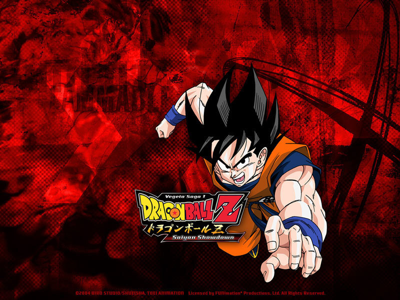 Goku in action from Dragon Ball Z
