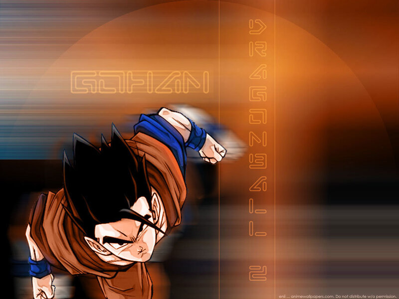 Goku in action pose