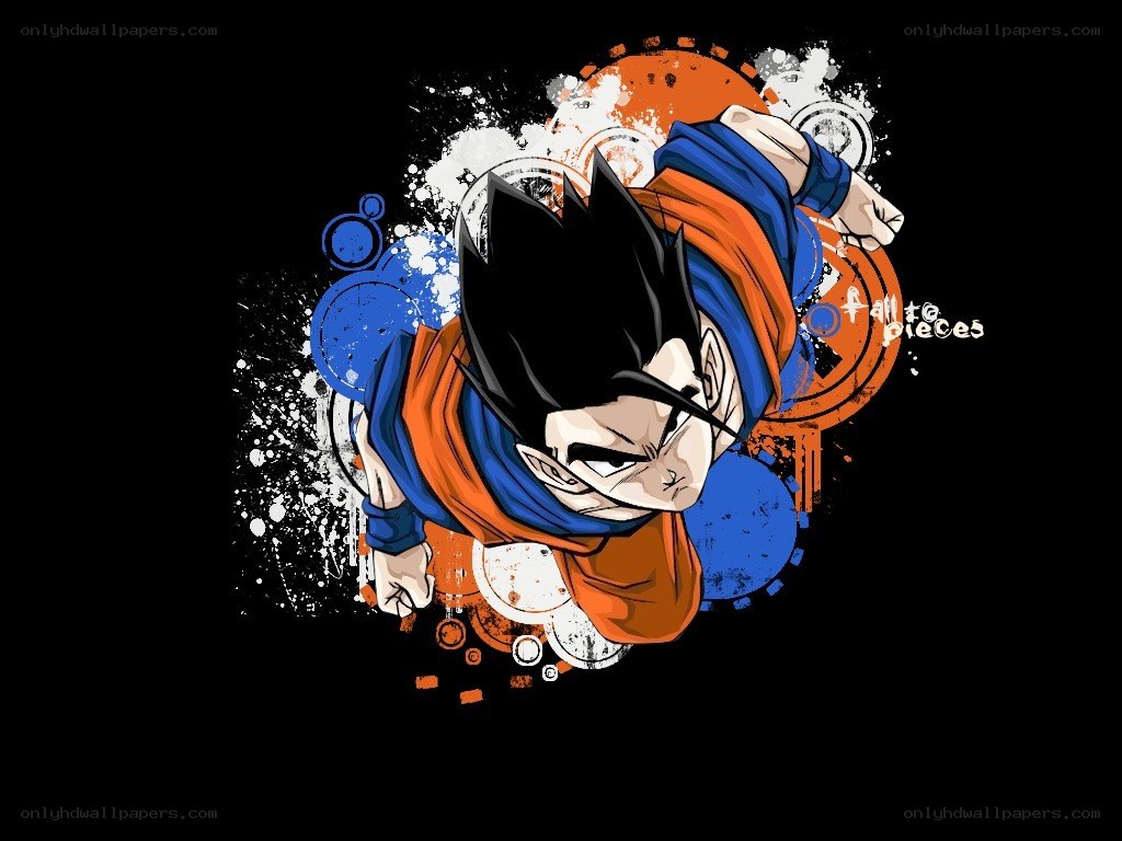 Goku in action pose