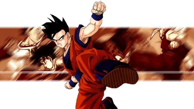 Goku in action pose