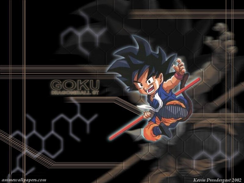 Goku in action