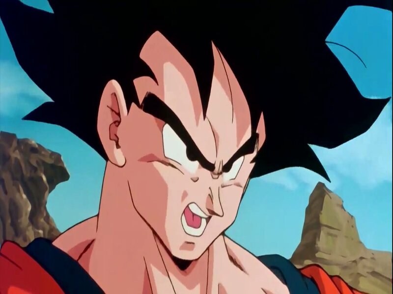 Goku in Anger