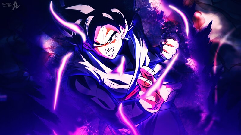 Goku in Black Aura