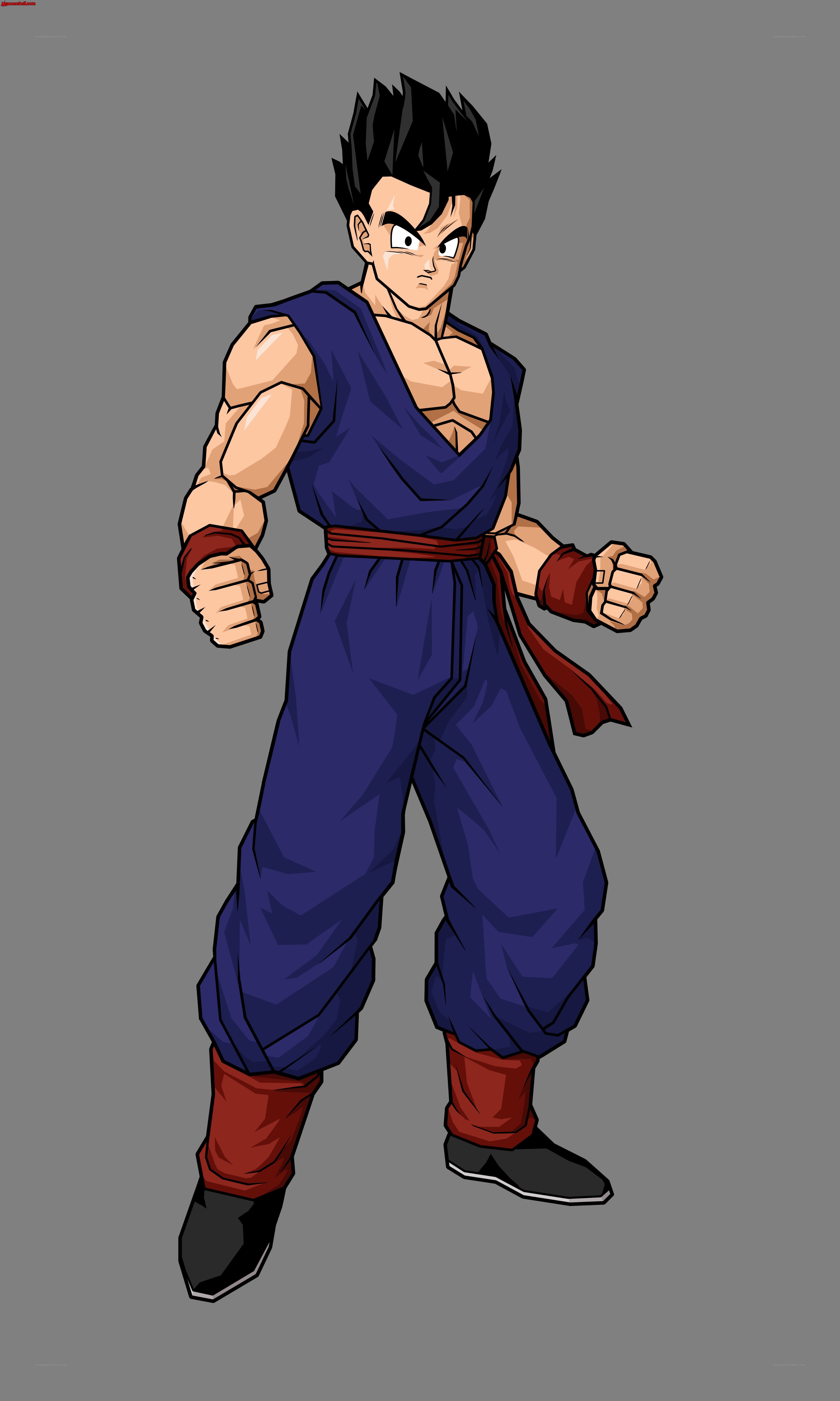 Goku in blue gi