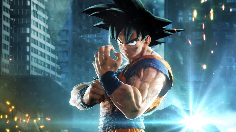 Goku in City