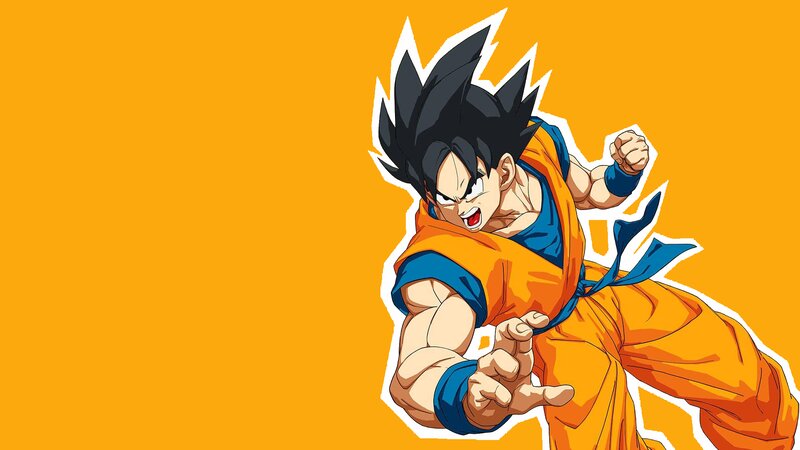 Goku in Fighting Pose