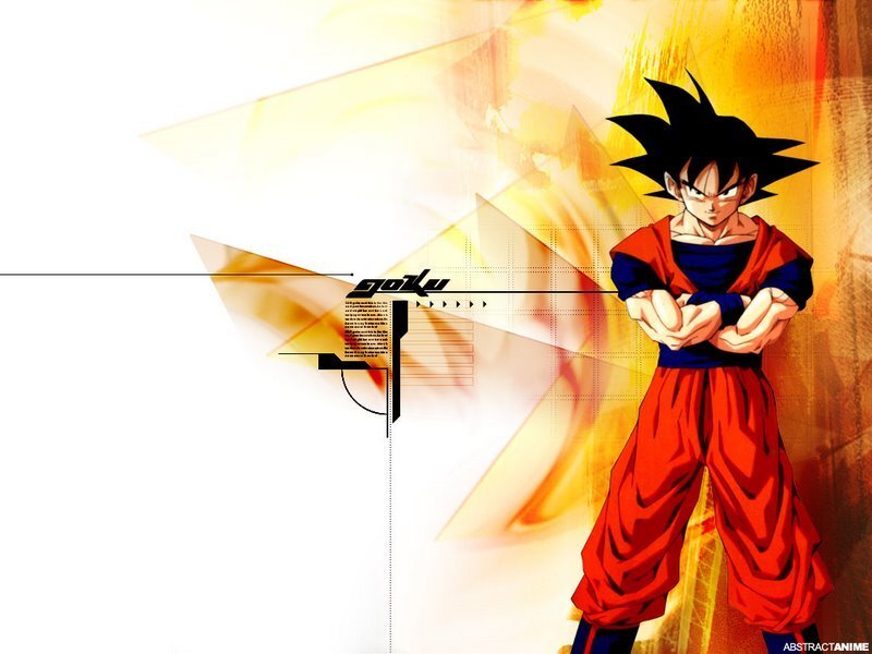 Goku in his classic outfit