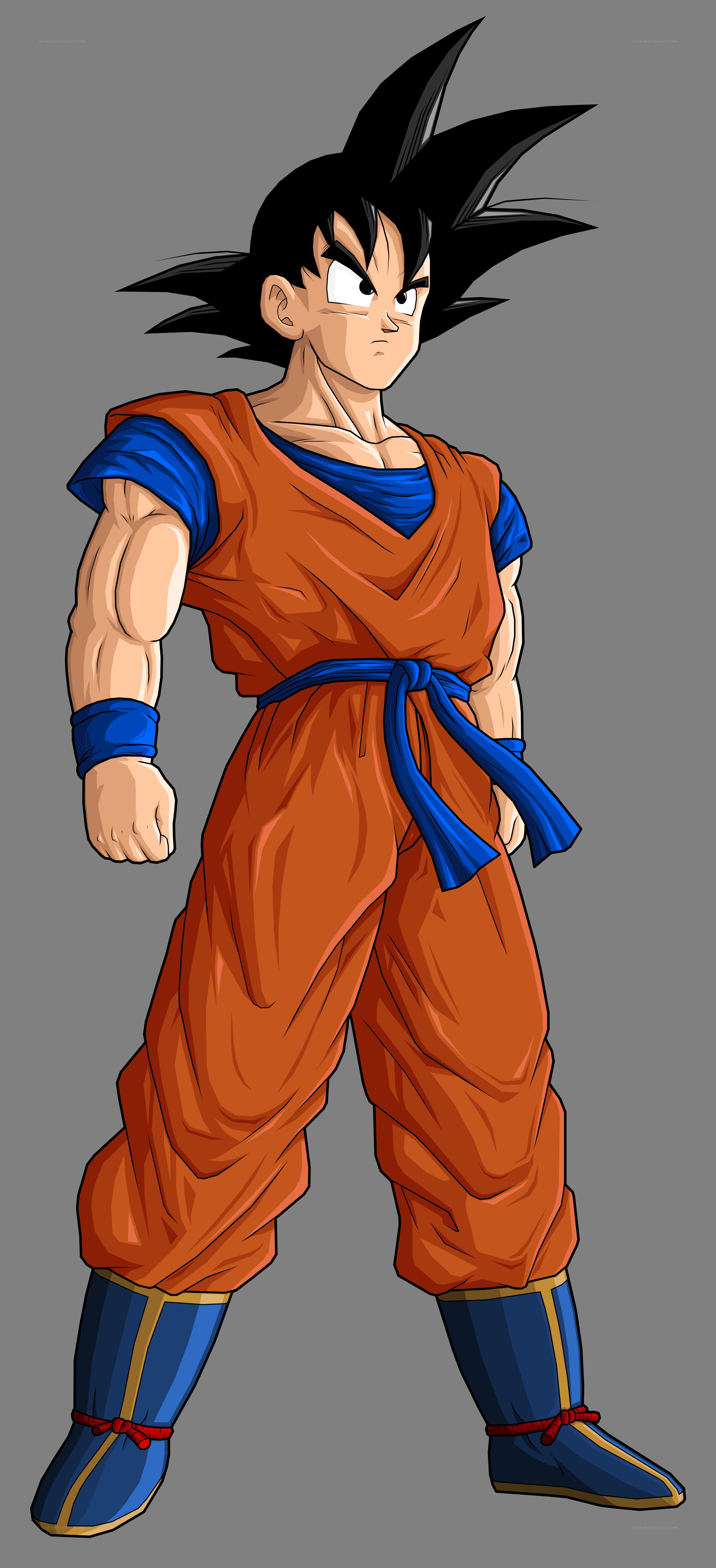 Goku in orange gi