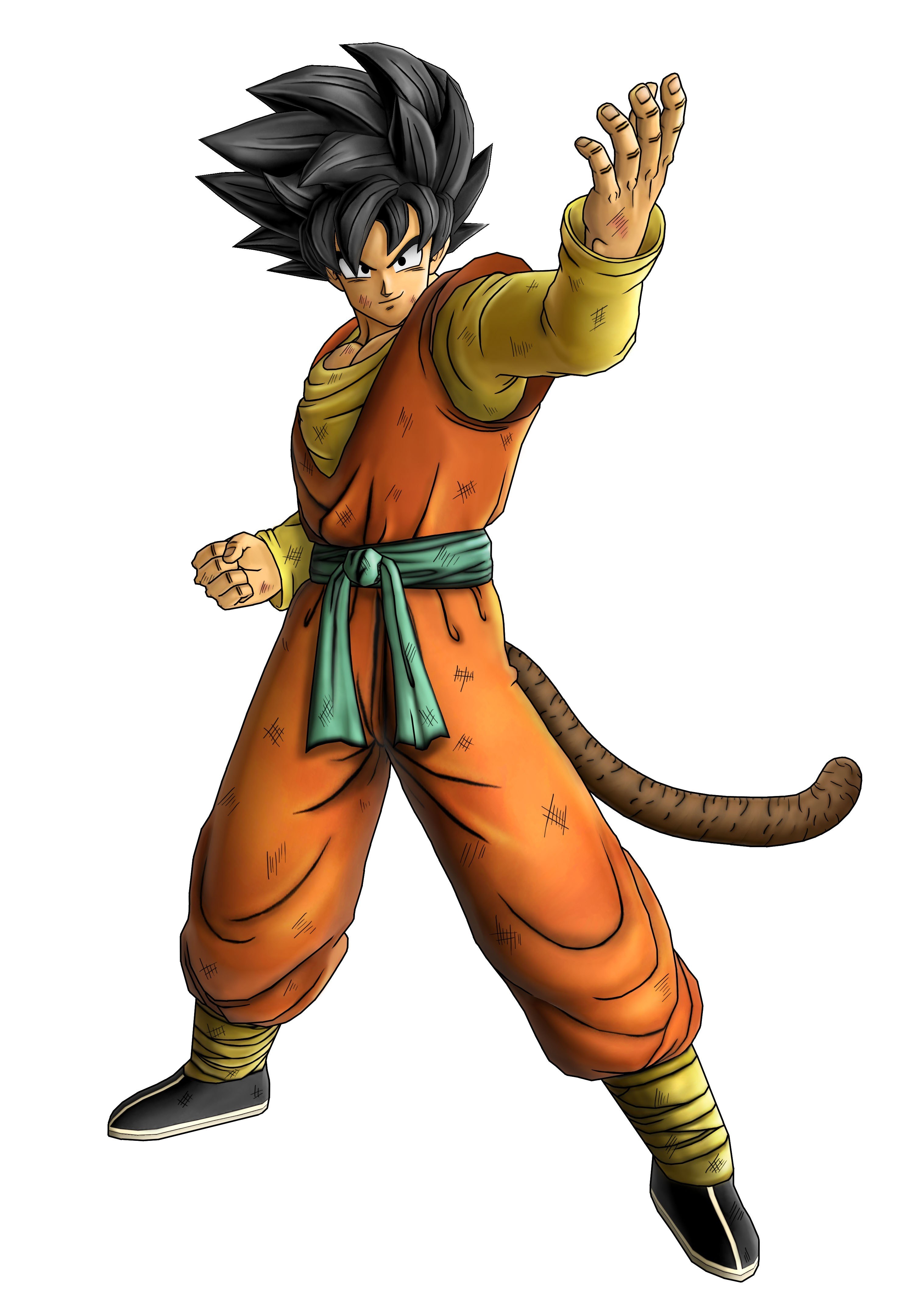 Goku in orange gi