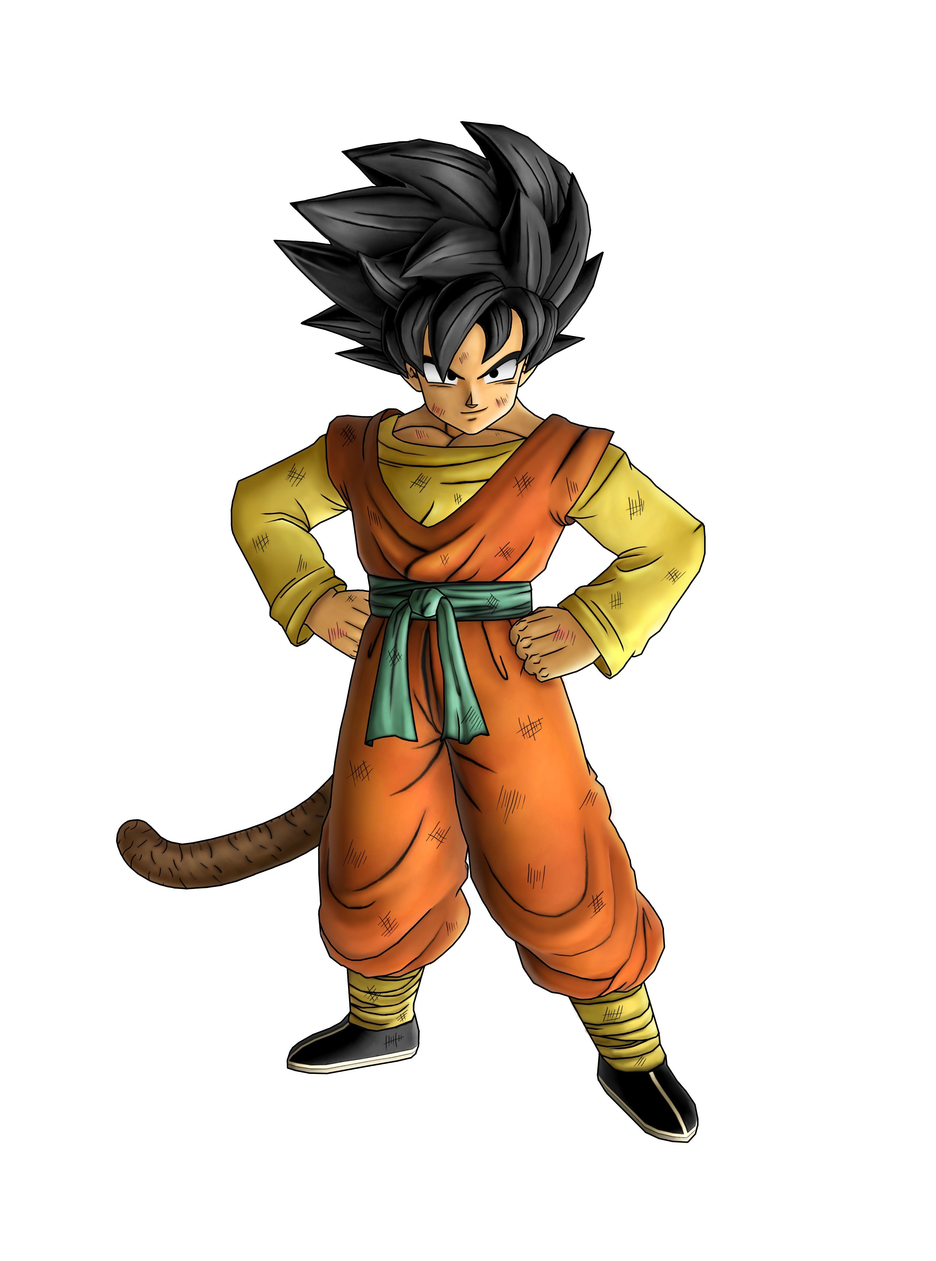 Goku in orange gi