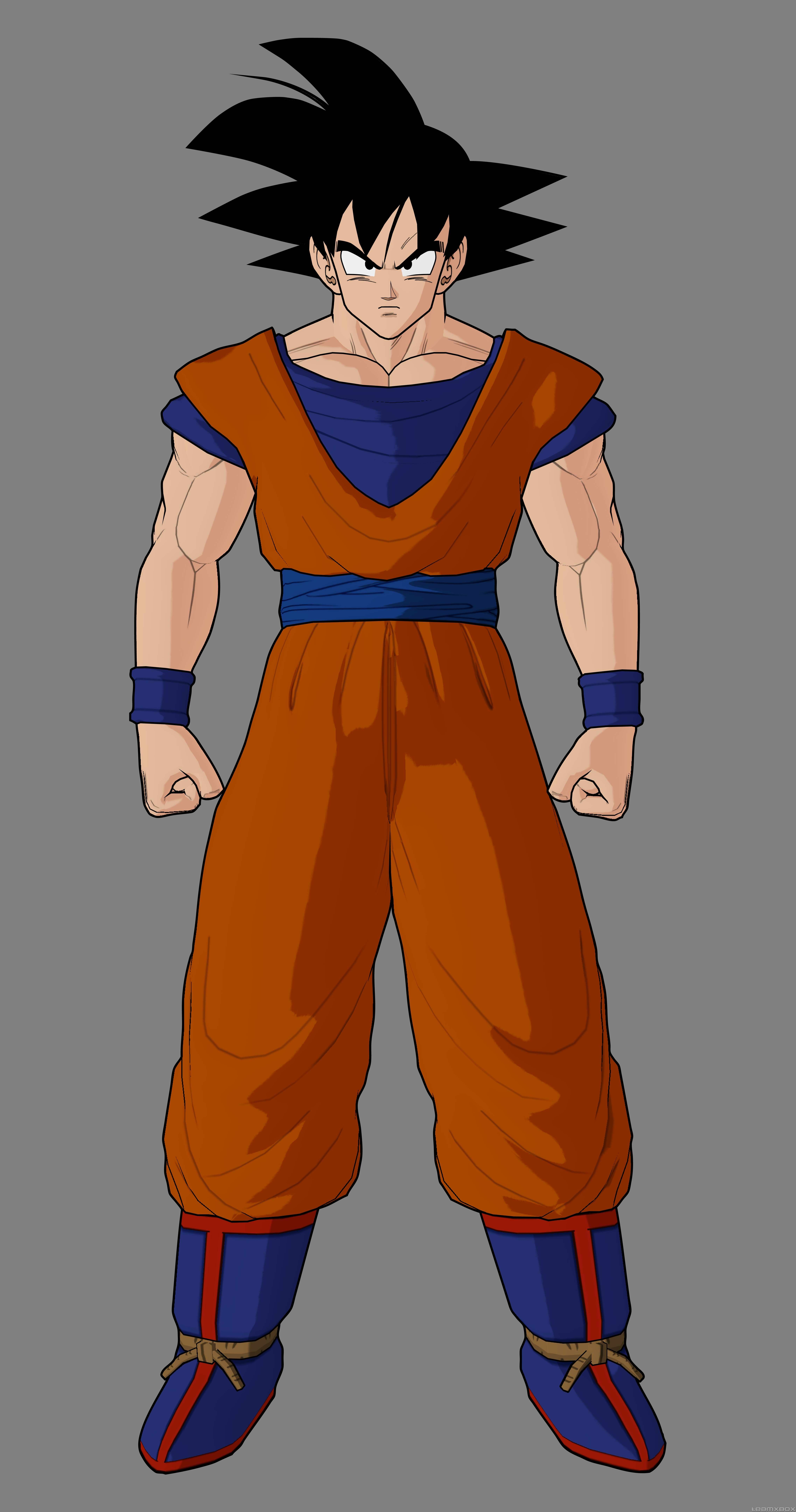 Goku in orange gi