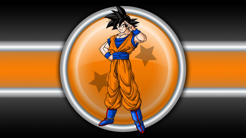 Goku in Orange Outfit