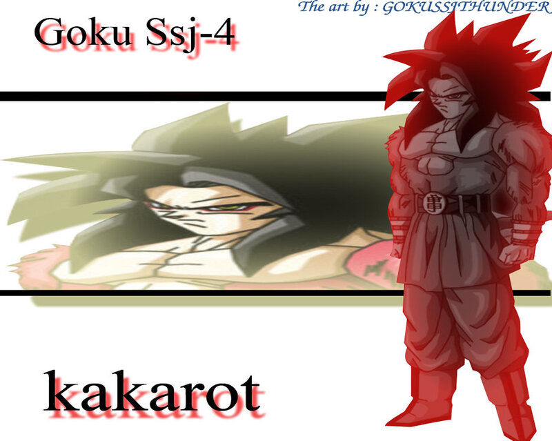Goku in Red Aura — Intense