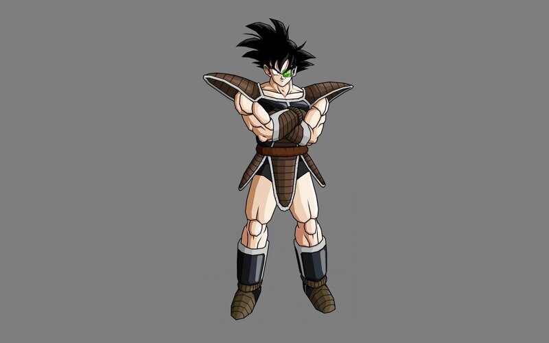 Goku in Saiyan armor