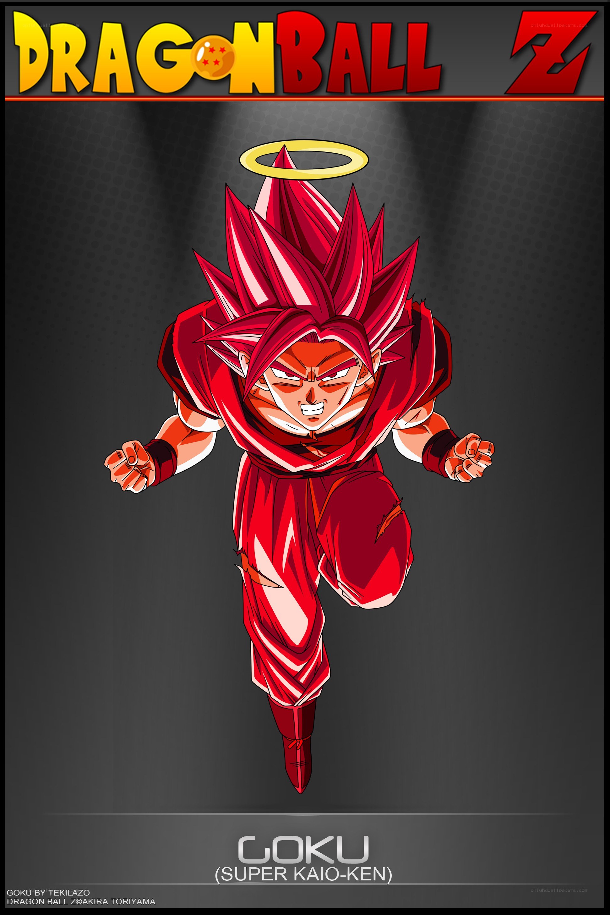 Goku in Super Kaioken
