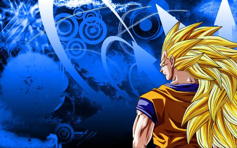 Goku in Super Saiyan 3 form