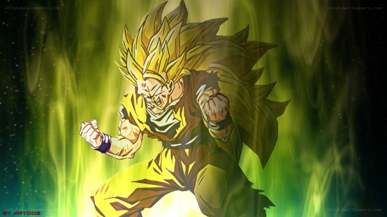 Goku in Super Saiyan 3 form
