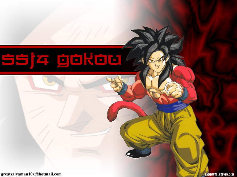 Goku in Super Saiyan 4 form