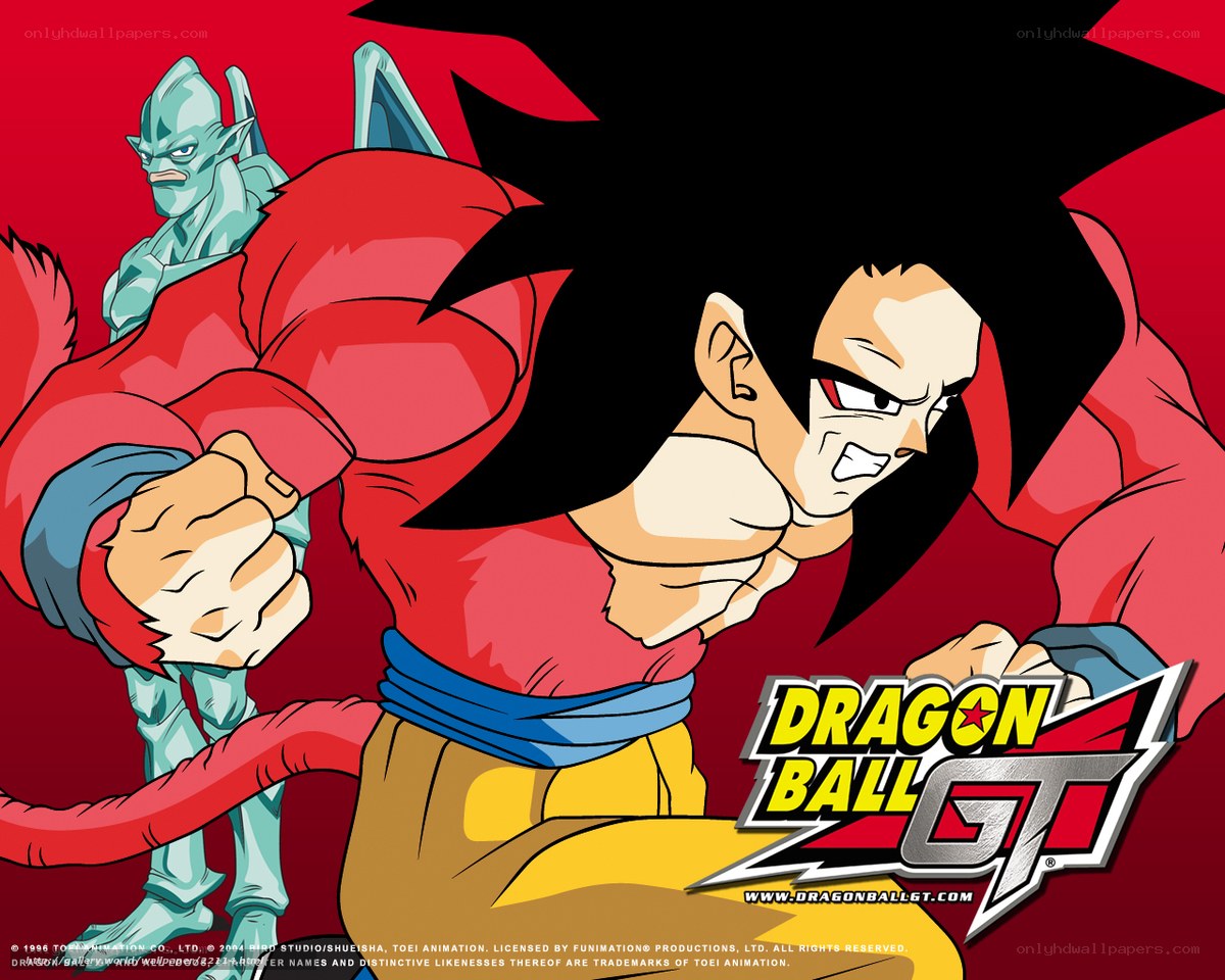 Goku in Super Saiyan 4 form