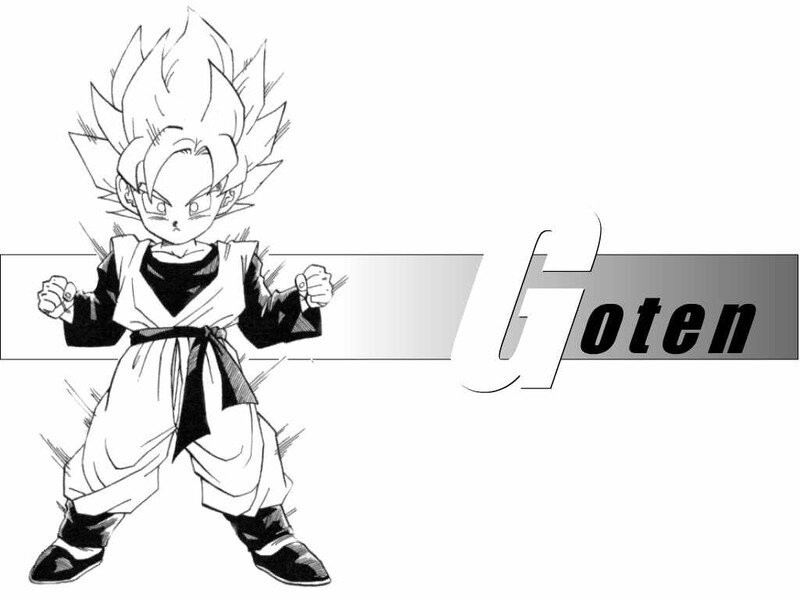 Goku in Super Saiyan form