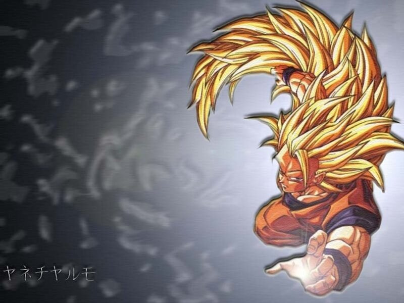 Goku in Super Saiyan form