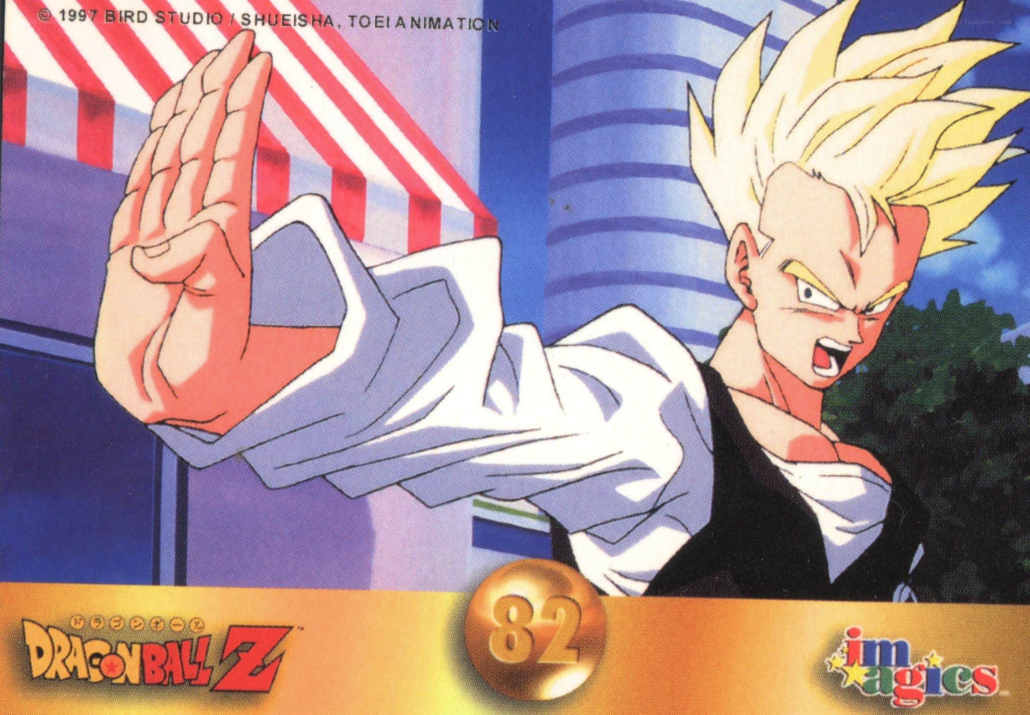 Goku in Super Saiyan form