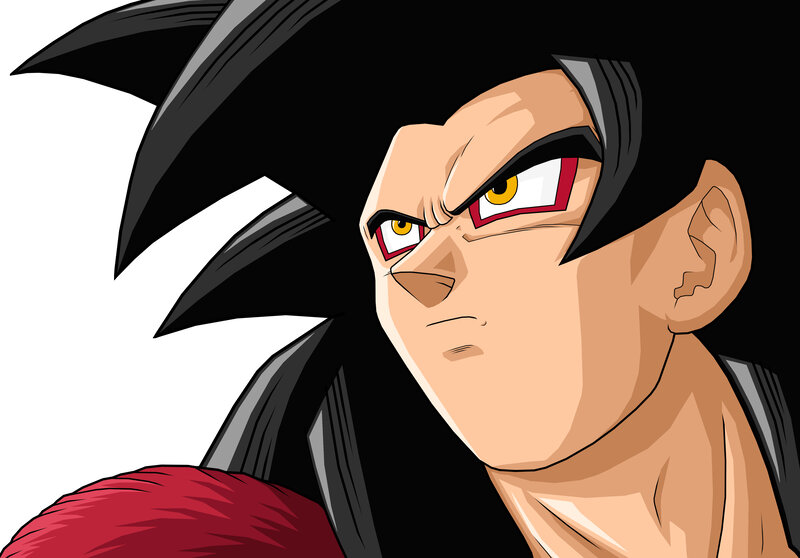 Goku in Super Saiyan form