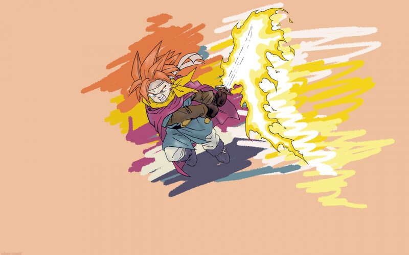 Goku in Super Saiyan form