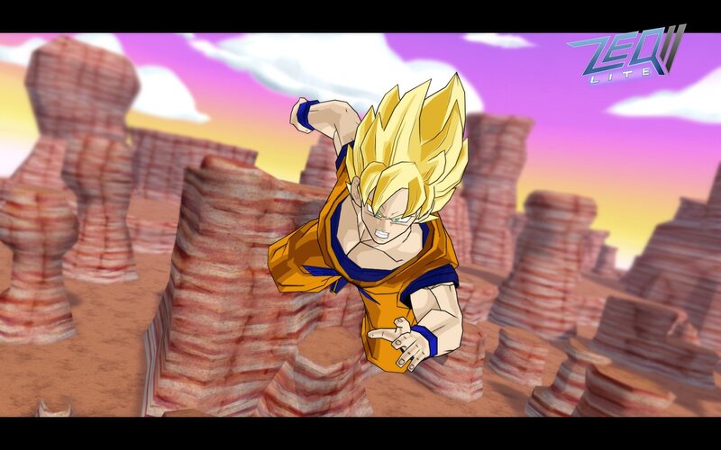 Goku in Super Saiyan form