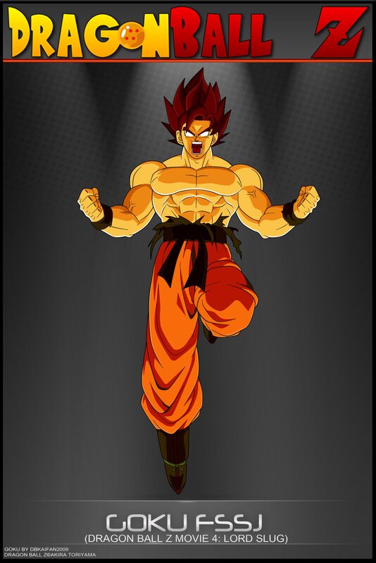 Goku in Super Saiyan form