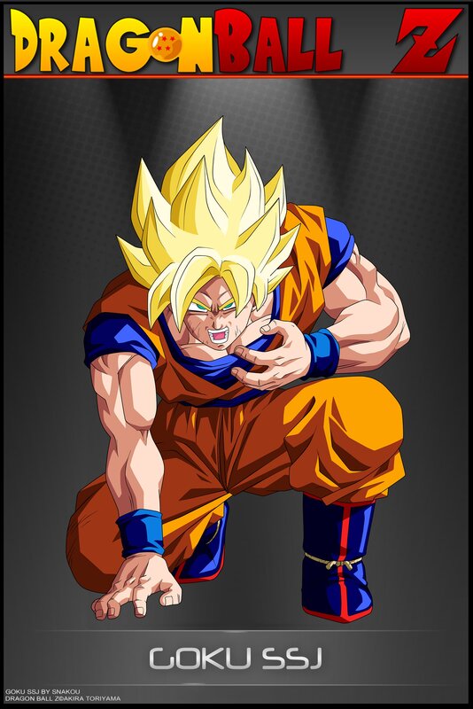 Goku in Super Saiyan form