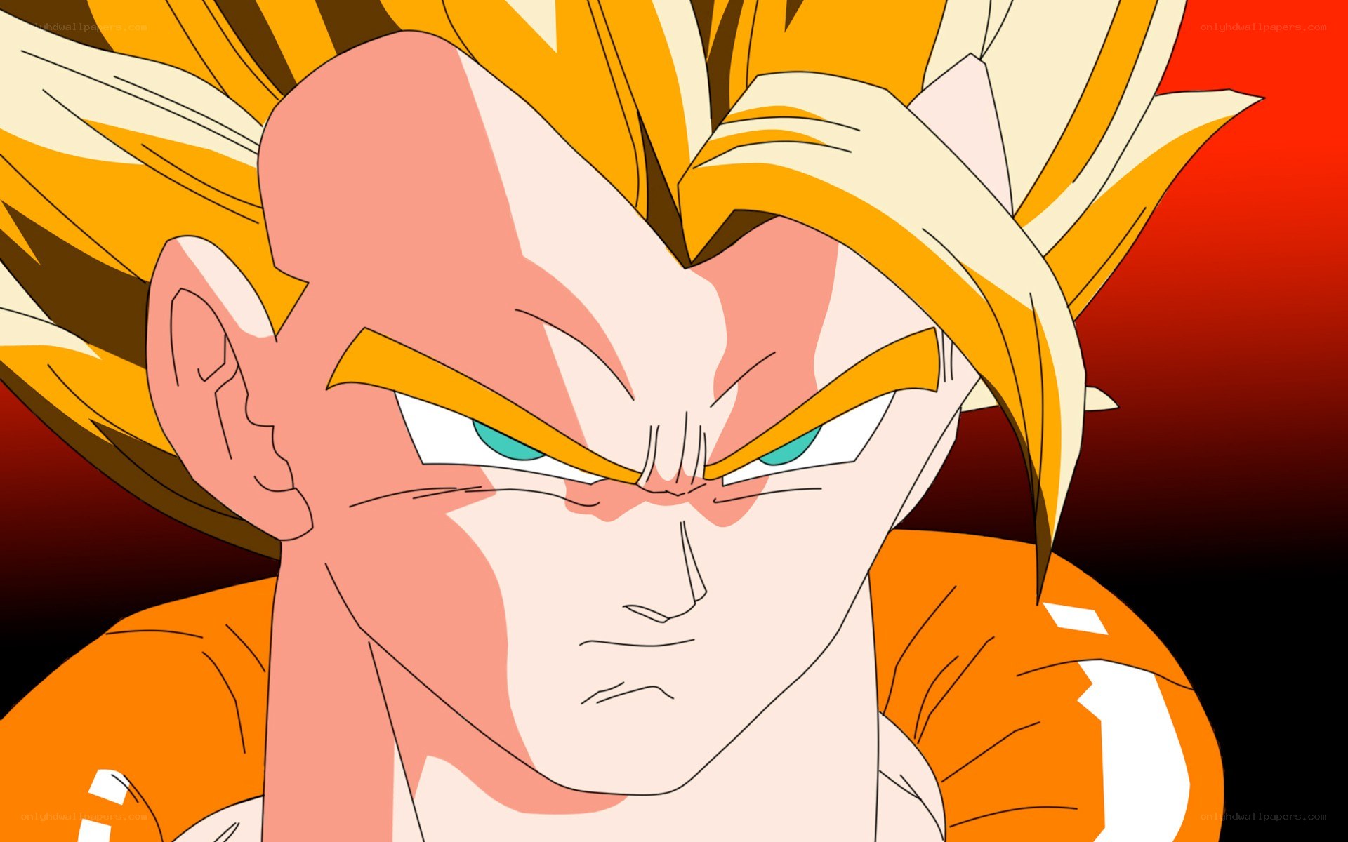 Goku in Super Saiyan form
