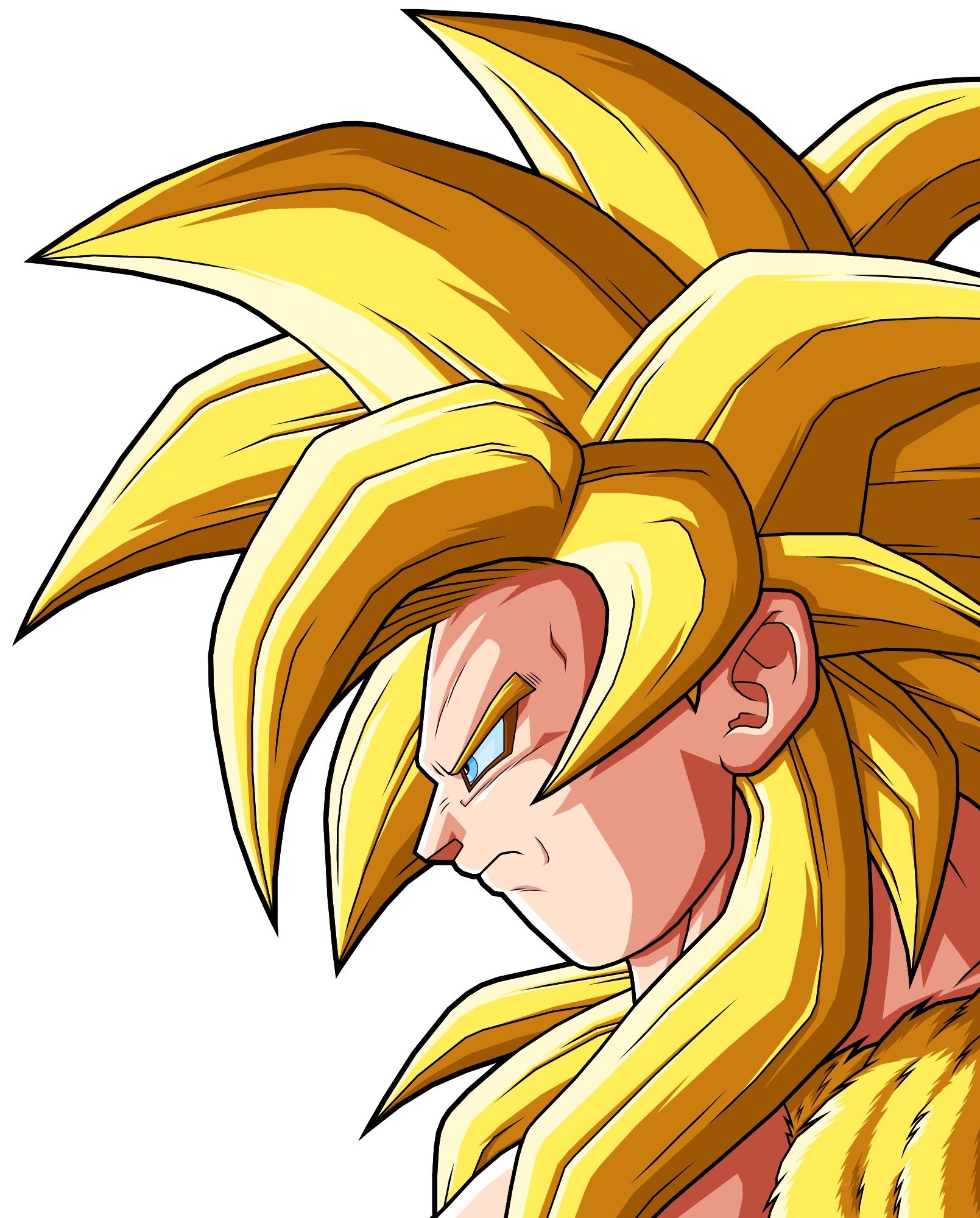 Goku in Super Saiyan form