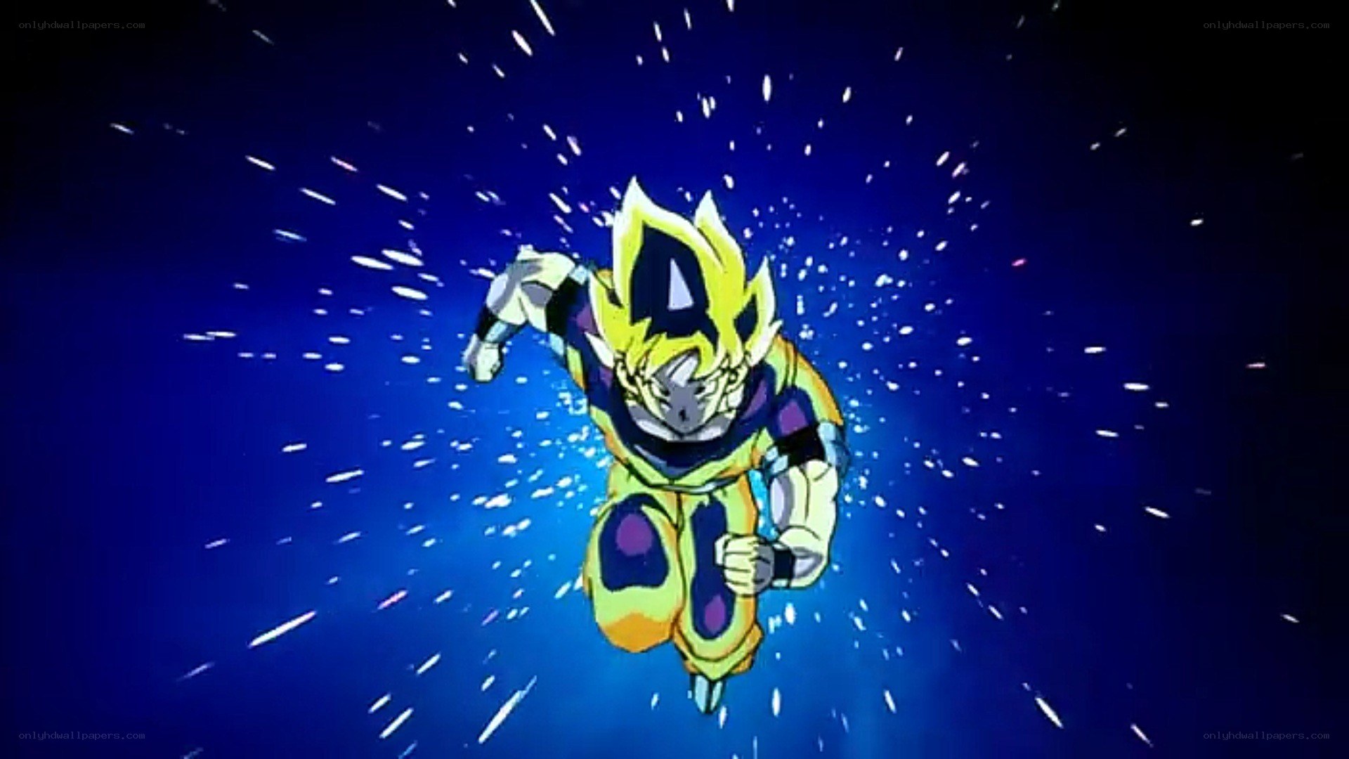 Goku in Super Saiyan form