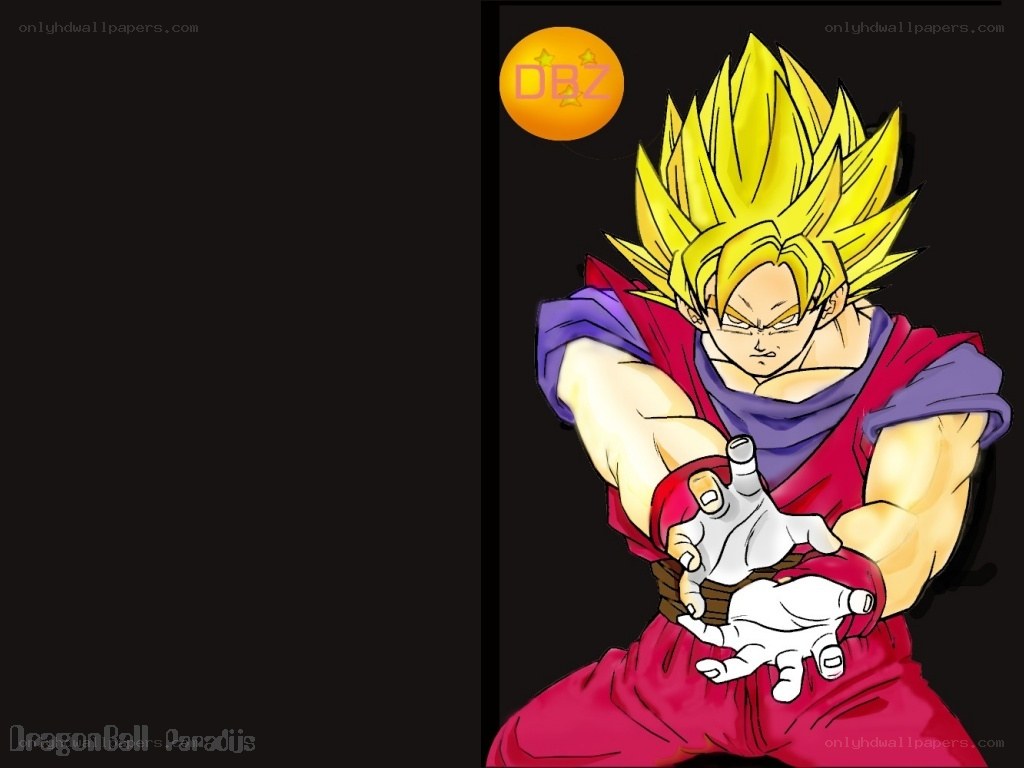 Goku in Super Saiyan form