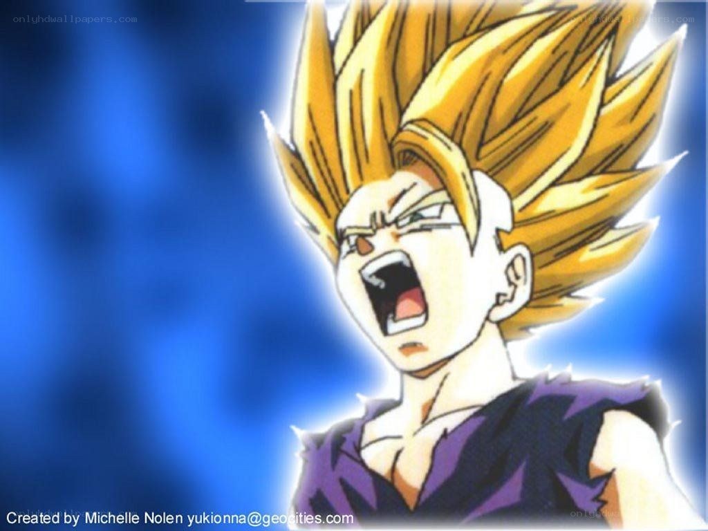 Goku in Super Saiyan form