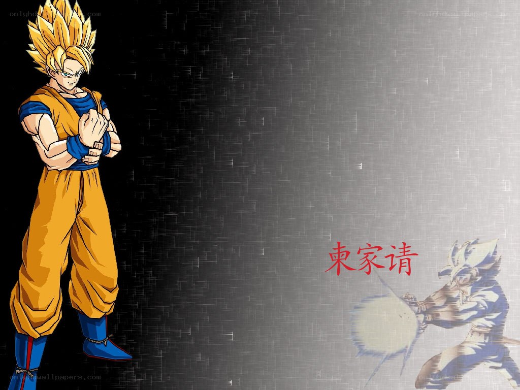 Goku in Super Saiyan form