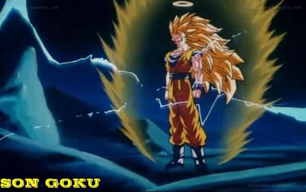 Goku in Super Saiyan form