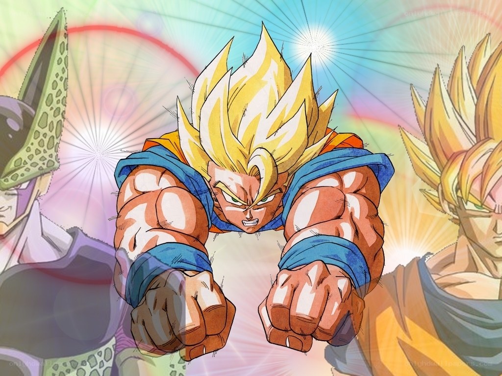 Goku in Super Saiyan form