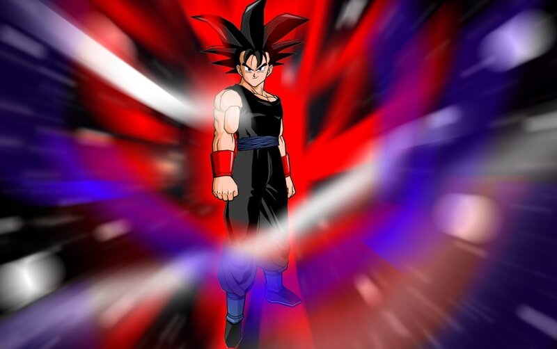 Goku in Super Saiyan form