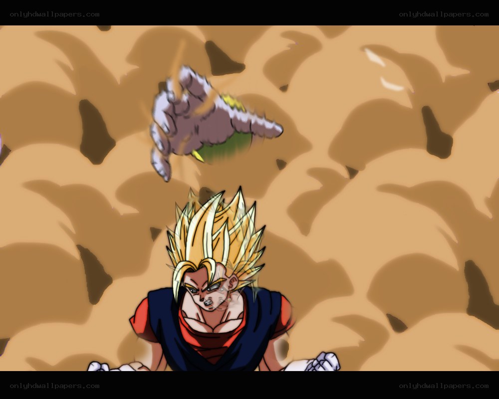 Goku in Super Saiyan form