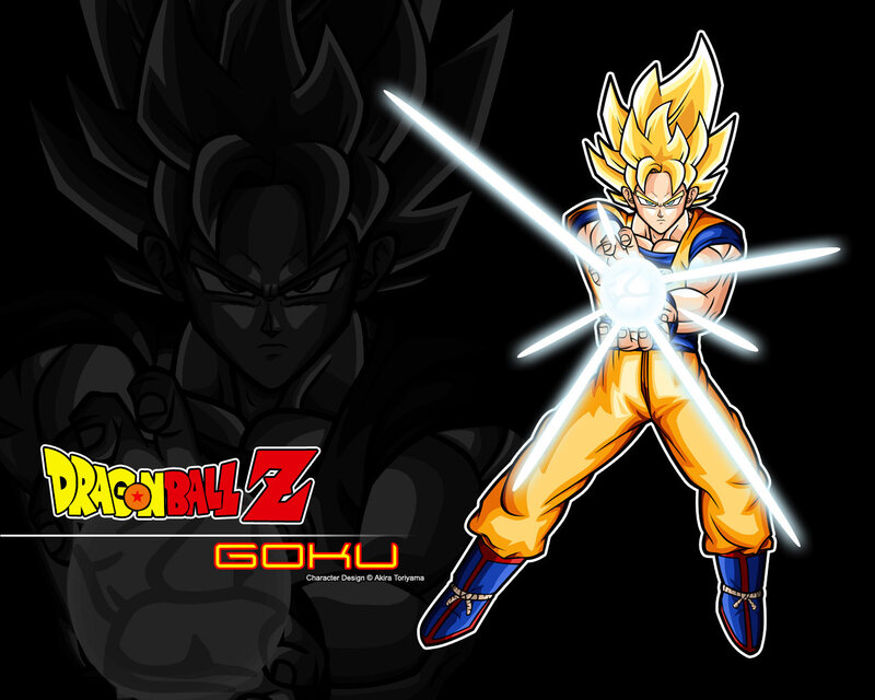 Goku in Super Saiyan form