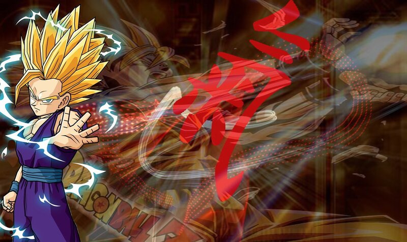 Goku in Super Saiyan form