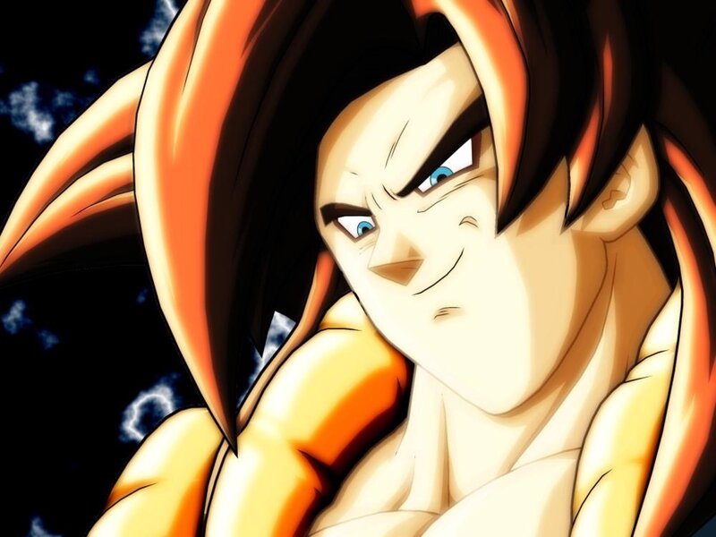 Goku in Super Saiyan form