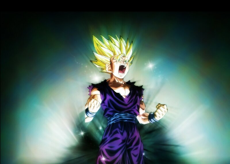 Goku in Super Saiyan form
